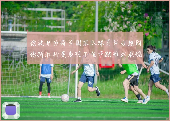 德波尔为荷兰国家队球员评分赖因德斯和科曼表现不佳萨默维尔表现最佳