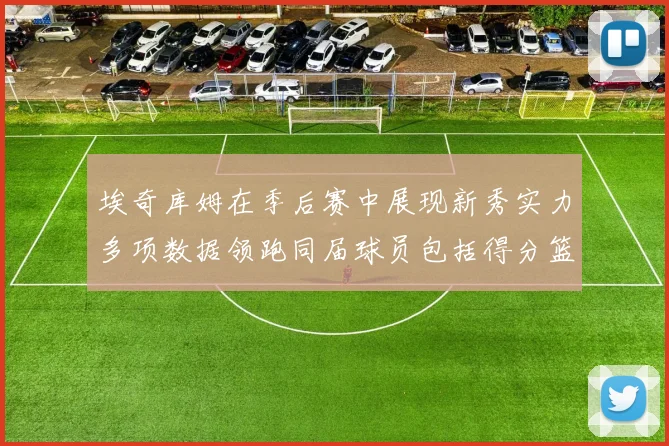 埃奇库姆在季后赛中展现新秀实力多项数据领跑同届球员包括得分篮板助攻抢断三分