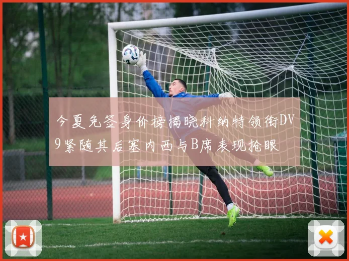 今夏免签身价榜揭晓科纳特领衔DV9紧随其后塞内西与B席表现抢眼
